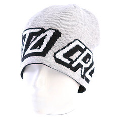 Шапка носок Santa Cruz Strip Dot Heaher Grey/Black