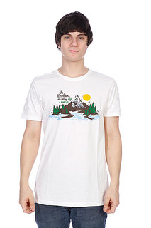 Футболка Element Mountains Are Callin Off White
