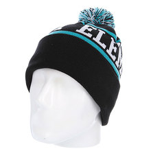 Шапка с помпоном Element Fairfax Beanie Black