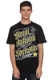 Футболка Metal Mulisha Black Letter Rs Black