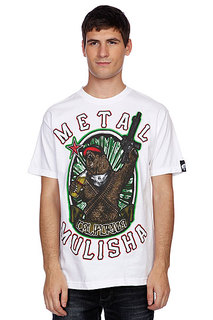 Футболка Metal Mulisha Ca Bear Optic White