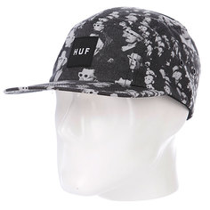 Бейсболка Huf 3D Box Logo Volley Silver