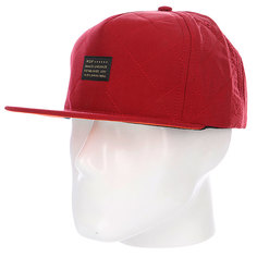 Бейсболка Huf Baron Quilted Snapback Wine