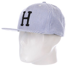 Бейсболка Huf Seersucker Classic H Snapback Royal