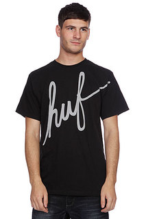 Футболка Huf Big Script Black