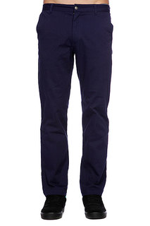 Штаны прямые Huf Fulton Chino Pant Navy