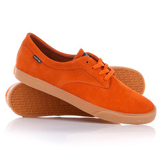 Кеды кроссовки низкие Huf Sutter Burnt/Orange Gum