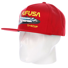 Бейсболка Huf Space Camp Snapback Red