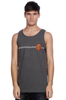 Майка Santa Cruz Classic Dot Tank Charcoal Heather