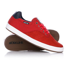 Кеды кроссовки низкие Dekline Dalton Red Barn/Navy