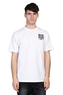 Футболка Metal Mulisha Brand Optic White