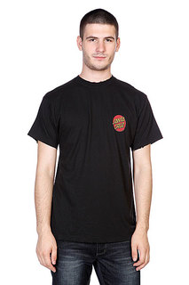 Футболка Santa Cruz Slasher Slim Cut Black
