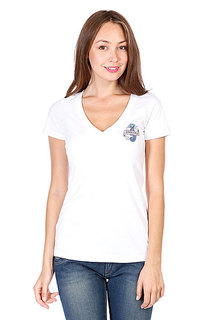Футболка женская Santa Cruz Seahorse V-neck White