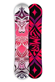 Сноуборд женский Lamar Allure Anti Cam Sidewall White 148