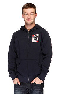 Толстовка Fallen Ribbon Zip Hood Navy Red