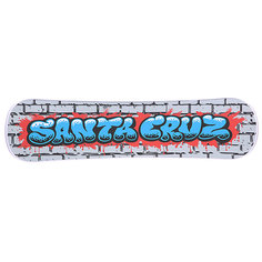 Сноускейт Santa Cruz Bubble Graffiti White Plank