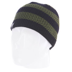 Шапка Fallen Buffalo Striped Knits Beanie Olive/Black