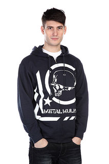 Толстовка Metal Mulisha Era Zip Fleece Navy