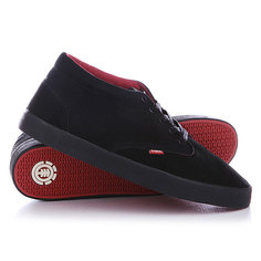 Кеды кроссовки высокие Element Preston Black/Red