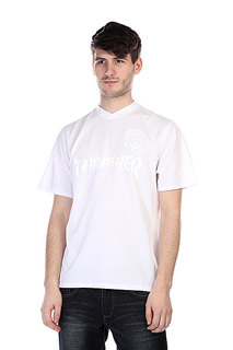 Футболка Huf X Thrasher Soccer Jersey 2.0 White