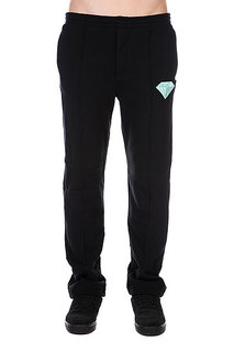 Штаны прямые Diamond Emblem Sweats Black