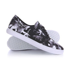 Кеды кроссовки низкие Huf Sutter Black Floral