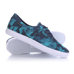 Кеды кроссовки низкие Huf Sutter Navy Floral