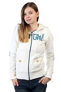 Толстовка утепленная женская Picture Organic Basement Plush Sweat White