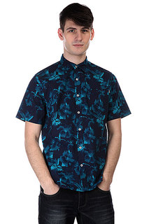 Рубашка Huf Floral S/S Woven Navy Floral