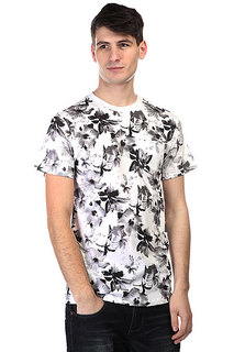 Футболка Huf Floral Pocket Tee White Black