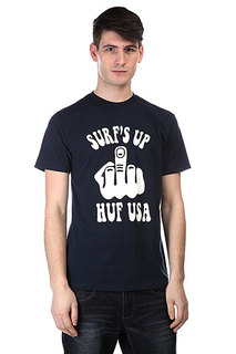 Футболка Huf Surf's Up Tee Navy