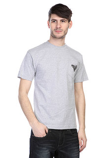 Футболка Fallen Feedback Pocket Tee Heat Grey/Black