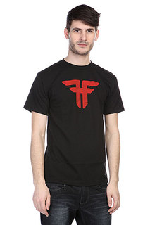 Футболка Fallen Trademark Black/Blood Red