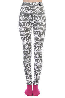 Термобелье (низ) женское Picture Organic Leggins Fame Grey / White