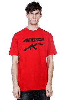 Футболка Fallen Skateistan S/S Red/Black