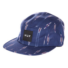 Бейсболка пятипанелька Huf Ikat Volley Slate