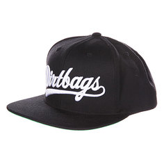 Бейсболка Huf Script Dirtbag Starter Black