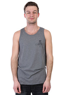 Майка Huf Brotherhood Tank Grey Heather