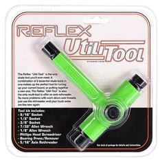 Ключ для скейтборда Reflex Tool Green/Black