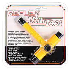 Ключ для скейтборда Reflex Tool Yellow/Black