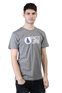 Футболка Picture Organic Shirt Basement Grey Melange