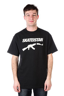 Футболка Fallen Skateistan Black/White