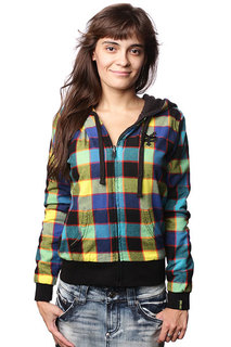 Толстовка женская Zoo York Plaid Revers Black/Blue