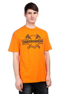 Футболка Independent Hammer And Chain Orange