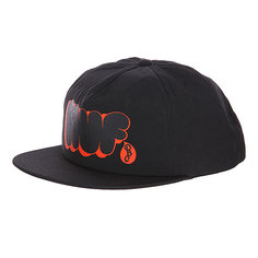 Бейсболка Huf Bubbles Snapback Black