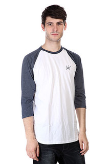 Лонгслив Huf Classic H Script Raglan Navy Heather