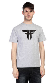 Футболка Fallen Trademark Heat Grey/Black