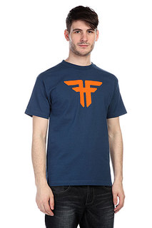 Футболка Fallen Trademark Harbor Blue/Orange