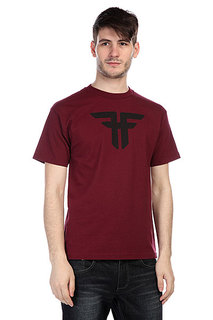 Футболка Fallen Trademark Burgundy/Black