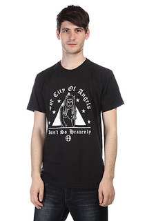 Футболка Huf City Of Angels Tee Black